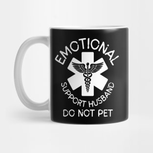 Emotional-Support-Husband-Do-Not-Pet Mug
